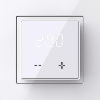 Терморегулятор Warmcoin W400i для рамок AtlasDesign 3.6кВт 16А белый фото Терморегулятор Warmcoin W400i для рамок AtlasDesign 3.6кВт 16А белый картинка